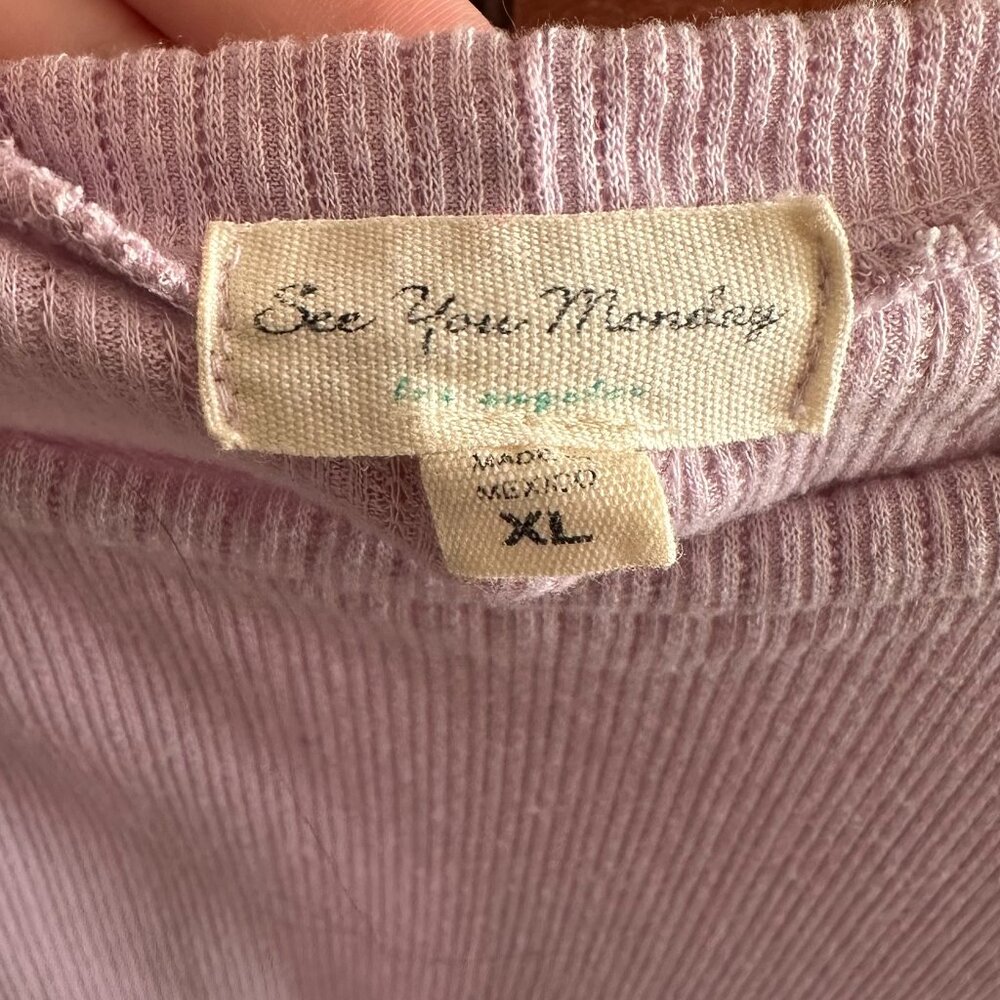 See You Monday purple summer dress size XL